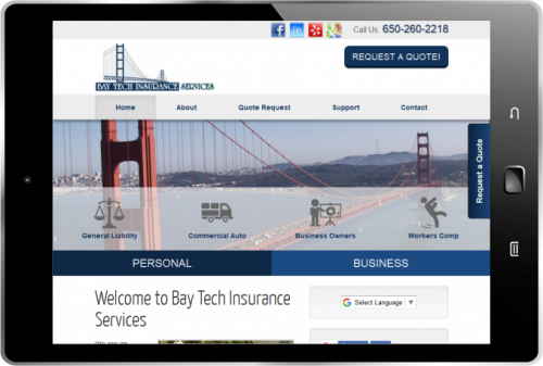 Responsive for Mobile Tablets